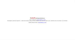 Desktop Screenshot of lev3.com
