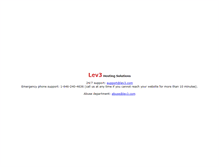 Tablet Screenshot of lev3.com